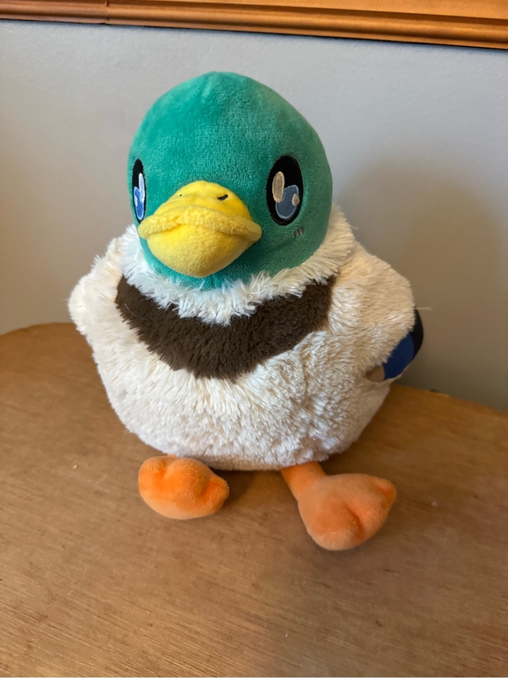 Mini Squishable Mallard Duck Plush 7” Round Stuffed Animal
